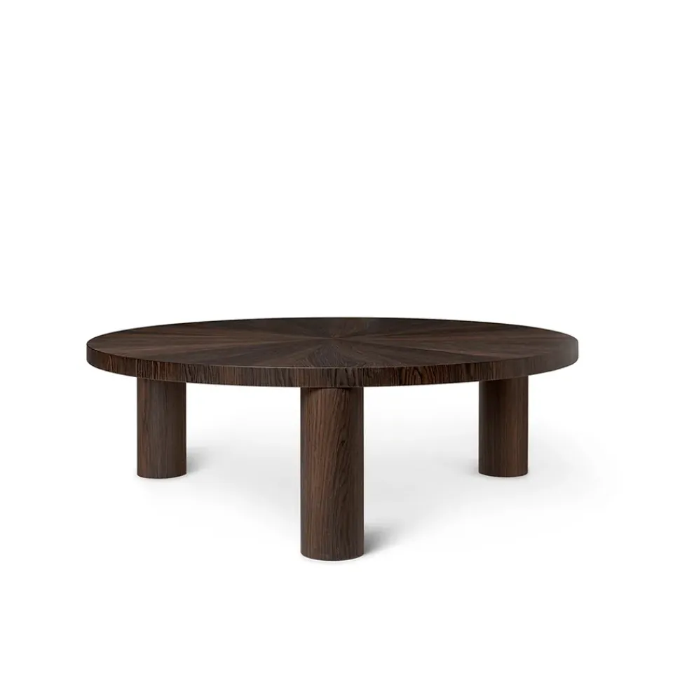 Mesa de centro Post, Oak smoked, large, stars*Ferm Living