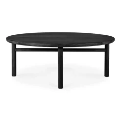 Mesa de centro Quatro outdoor teca lacado , Ø95 cm*Ethnicraft Sale