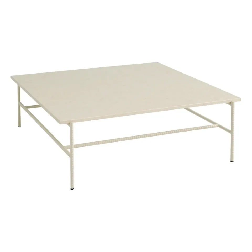 Mesa de centro Rebar 100x104x33 cm, marble-alabaster*HAY New
