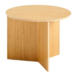 Mesa de centro Slit Ø45 cm, Lacquered oak*HAY Discount