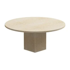 Mesa de centro Soho, Tufo , Ø80×35 cm*NORR11 New