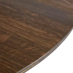 Mesa de centro Space Ø90 cm, roble ahumado*MUUBS Discount