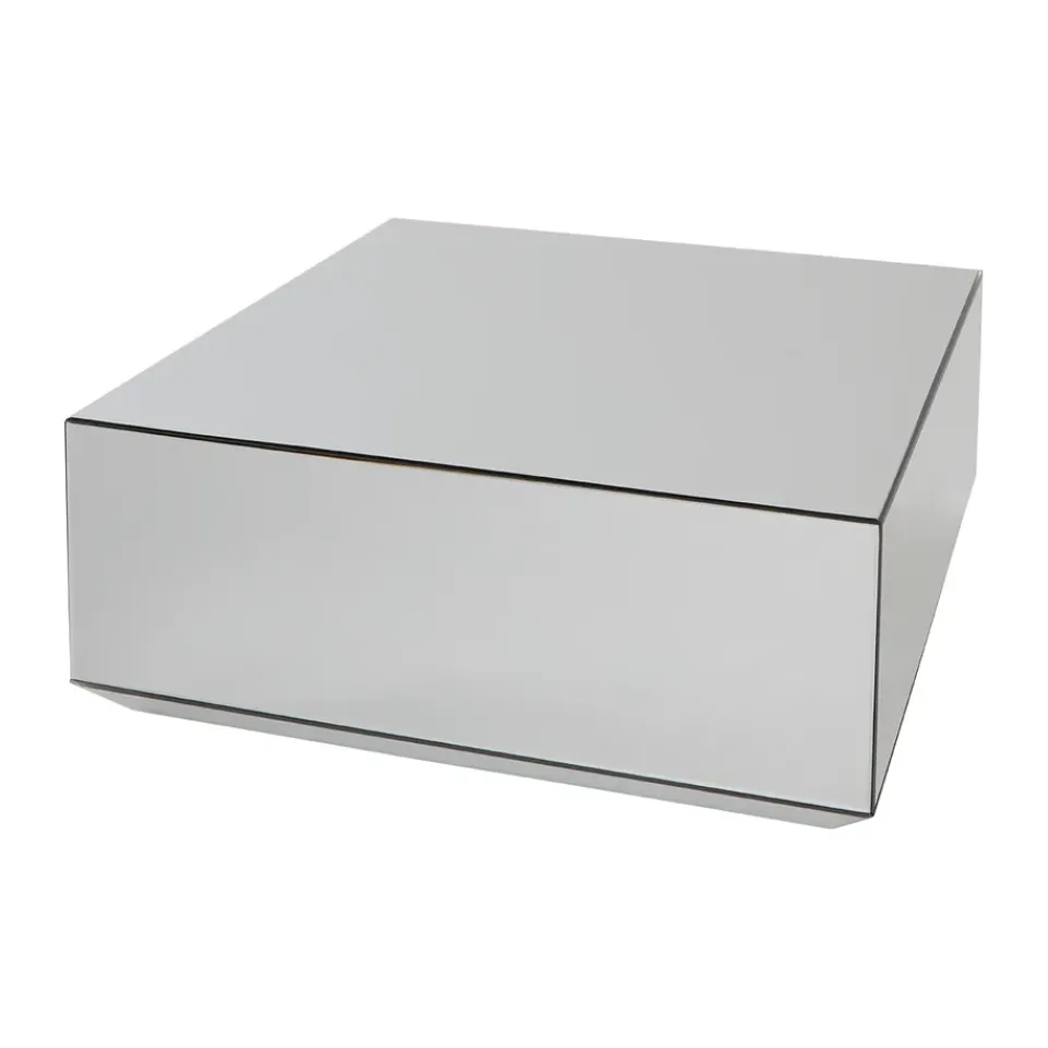 Mesa de centro Speculum de 80x80 cm, Negro*AYTM Sale
