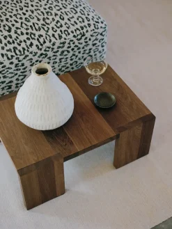 Mesa de centro Tennon, Roble ahumado, 61×43 cm*New Works Hot