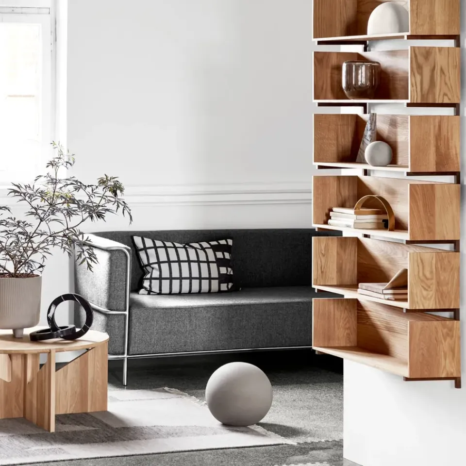 Mesa de centro XL Table, Oak black*Kristina Dam Studio