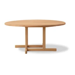 Mesa de centro/café BM80 Mogensen Ø120 cm, Roble aceitado*Fredericia Furniture Outlet