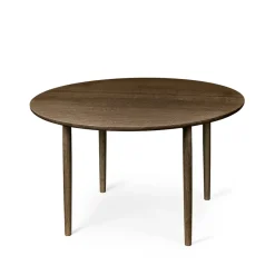 Mesa de comedor Arvr Ø120 cm, Roble aceitado humo*Brdr. Krüger Best