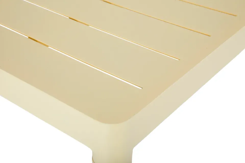 Mesa de comedor Bigby, Lemon, 76x76 cm*Brafab Outlet