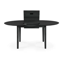 Mesa de comedor Bok ovalada 129/179x100x76 cm, Roble teñido*Ethnicraft Discount
