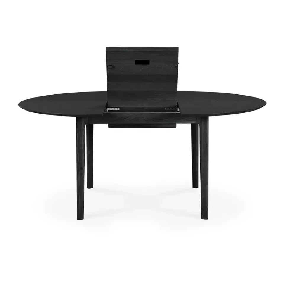 Mesa de comedor Bok ovalada 129/179x100x76 cm, Roble teñido*Ethnicraft Discount