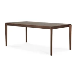 Mesa de comedor Bok 180x90 cm, Lackad teak brown*Ethnicraft Discount