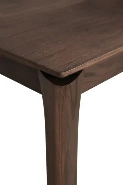Mesa de comedor Bok 180x90 cm, Lackad teak brown*Ethnicraft Discount