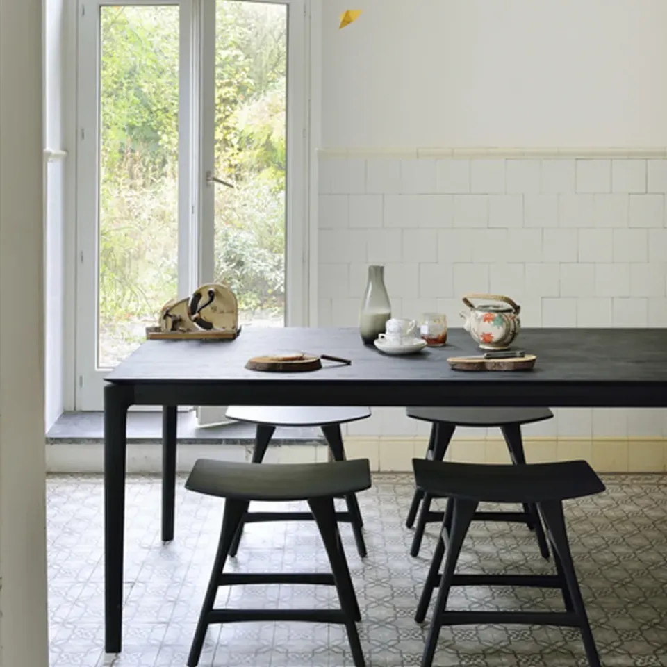 Mesa de comedor Bok 220x95 cm, Roble teñido*Ethnicraft Best