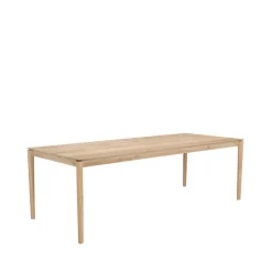 Mesa de comedor Bok 240x100 cm, Roble con aceite duro encerado*Ethnicraft Clearance