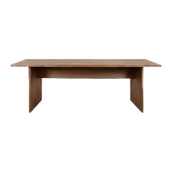 Mesa de comedor Bookmatch 220 cm, Nogal*Hem Outlet