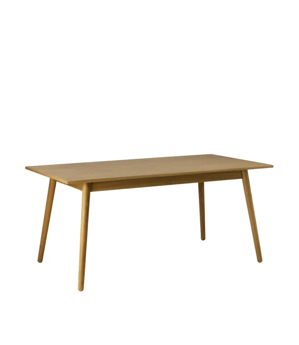 Mesa de comedor C35B 82x160 cm, Oak nature-oak nature lacquered*FDB Møbler Outlet