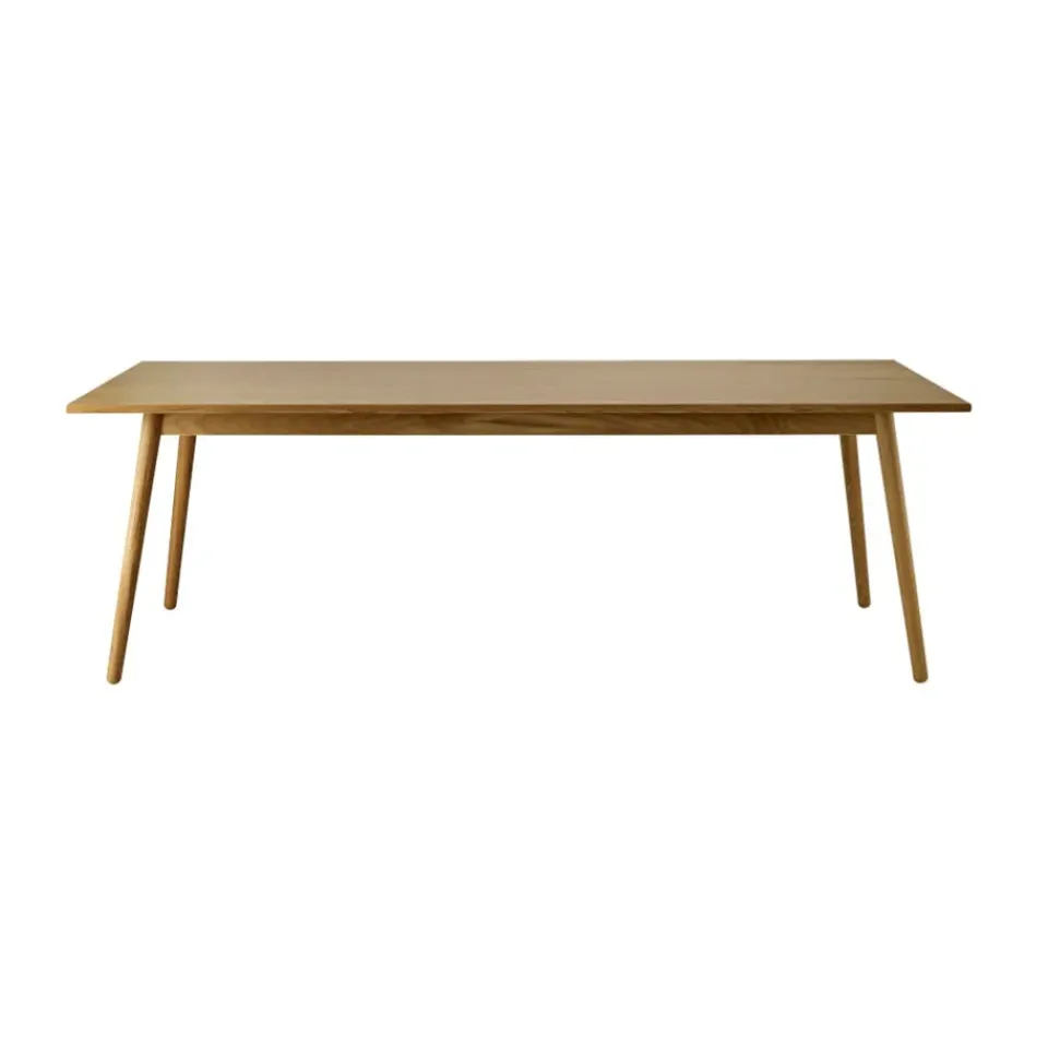 Mesa de comedor C35C 95x220 cm, Oak nature-oak nature lacquered*FDB Møbler Hot