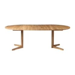 Mesa de comedor C69E Ry con 2 tableros extensibles, Oak nature oiled*FDB Møbler Sale