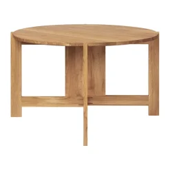 Mesa de comedor Collector Ø120 × 74 cm, Roble lacado en tono cálido*Kristina Dam Studio Best