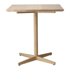 Mesa de comedor con pie Tak 70x70 cm, Monocoat natural*Gärsnäs