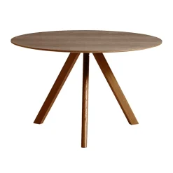 Mesa de comedor CPH20 2.0, Ø120 cm, Nogal lacado*HAY Clearance