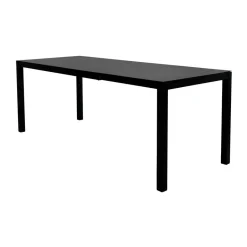 Mesa de comedor extensible Aria 140-200 cm, Black*Fiam Outlet