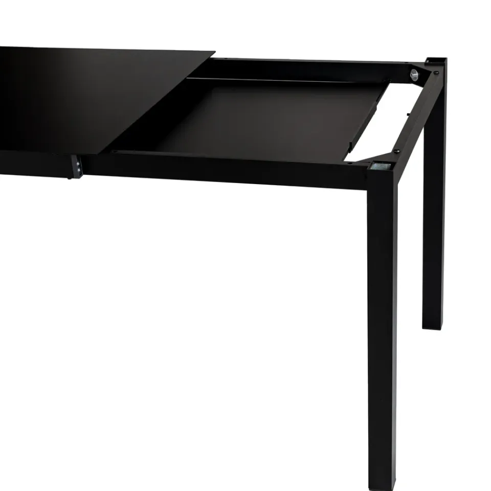 Mesa de comedor extensible Aria 140-200 cm, Black*Fiam Outlet