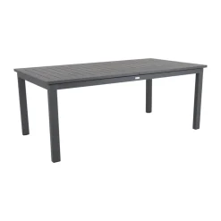 Mesa de comedor extensible Lomma, Anthracite 194-312 cm*Brafab Discount