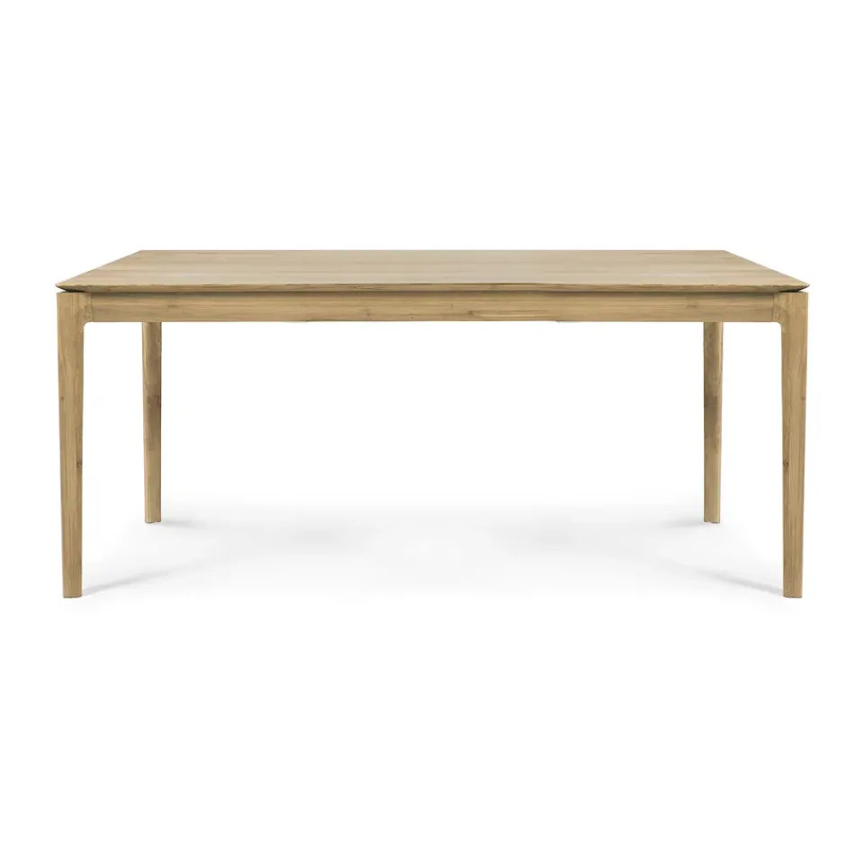 Mesa de comedor extensible Bok , Roble lacado, 100x180/280 cm*Ethnicraft Online