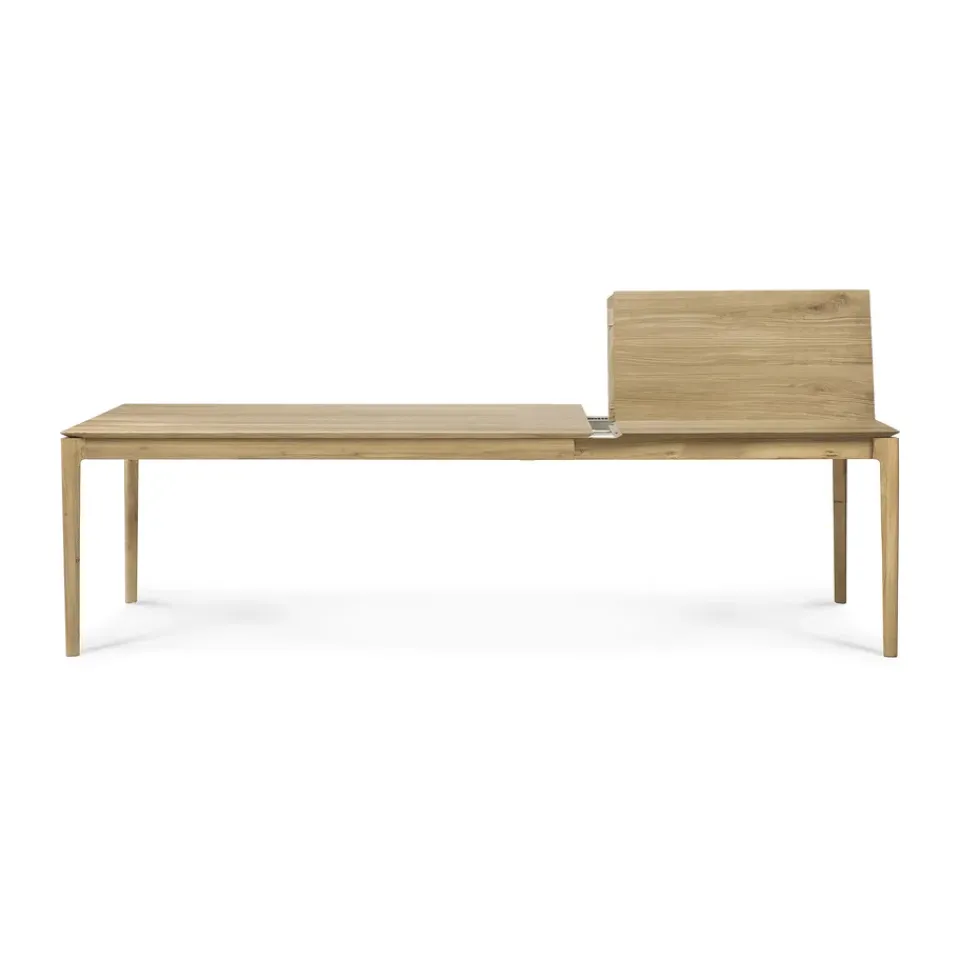 Mesa de comedor extensible Bok , Roble lacado, 100x180/280 cm*Ethnicraft Online