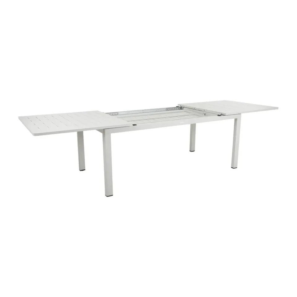 Mesa de comedor extensible Lomma, Light grey 194-312 cm*Brafab Clearance