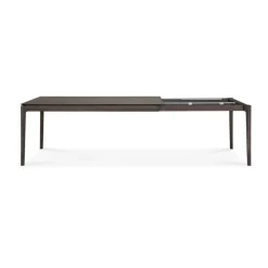 Mesa de comedor extensible Bok , Roble lacado en , 100×180/280 cm*Ethnicraft Discount