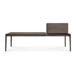 Mesa de comedor extensible Bok , Roble lacado en , 100×180/280 cm*Ethnicraft Discount