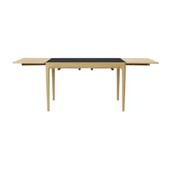 Mesa de comedor Heart'n'Soul 90x120 cm, Oak-obsidian black*Umage Clearance