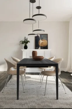 Mesa de comedor Heart'n'Soul 90x200 cm, Black oak*Umage New