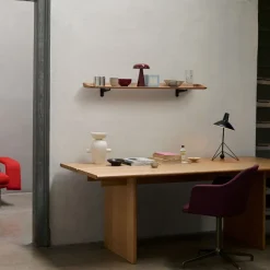 Mesa de comedor Ita OS1 con gestión de cables 95x200 cm, Oak*&Tradition New