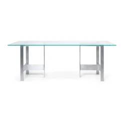 Mesa de comedor Lager 90x200 cm, Glass-aluminium*Ferm Living Online