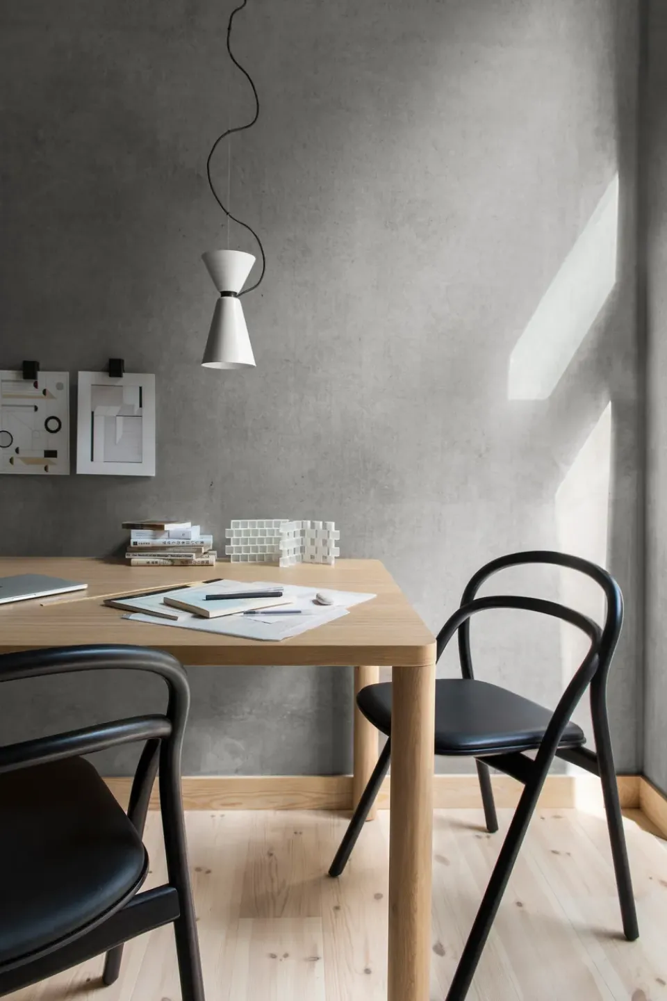 Mesa de comedor Log 90x180 cm, Roble*Hem Best