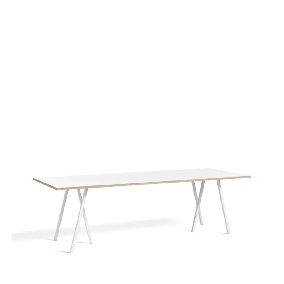 Mesa de comedor Loop Stand, White laminate-white, 250 cm*HAY Sale