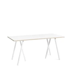 Mesa de comedor Loop Stand, White laminate-white, 160 cm*HAY Online