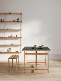 Mesa de comedor Rectangular, Green, 160x90 cm*MOEBE Best