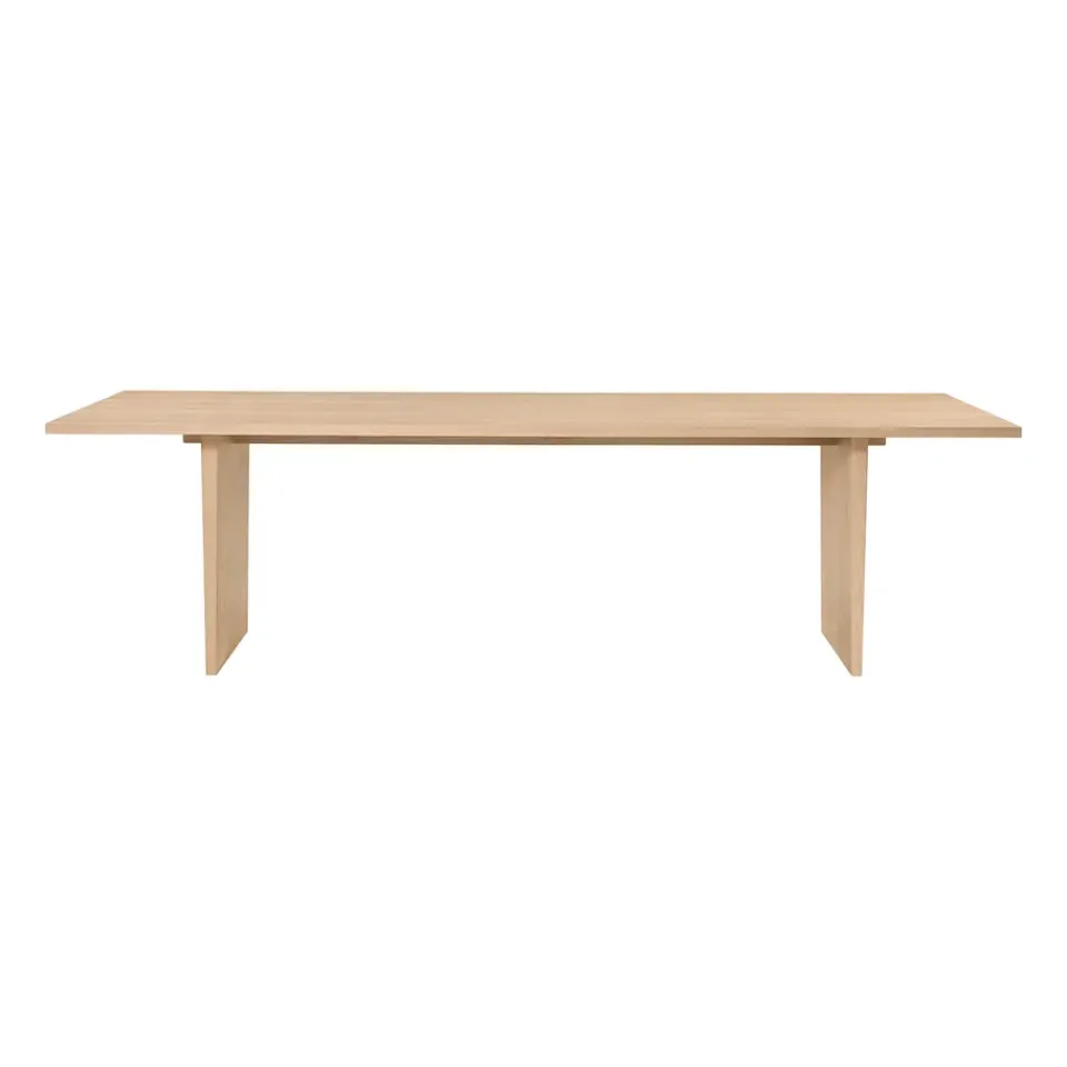 Mesa de comedor Private 100x260 cm, Roble teñido claro*GUBI Sale