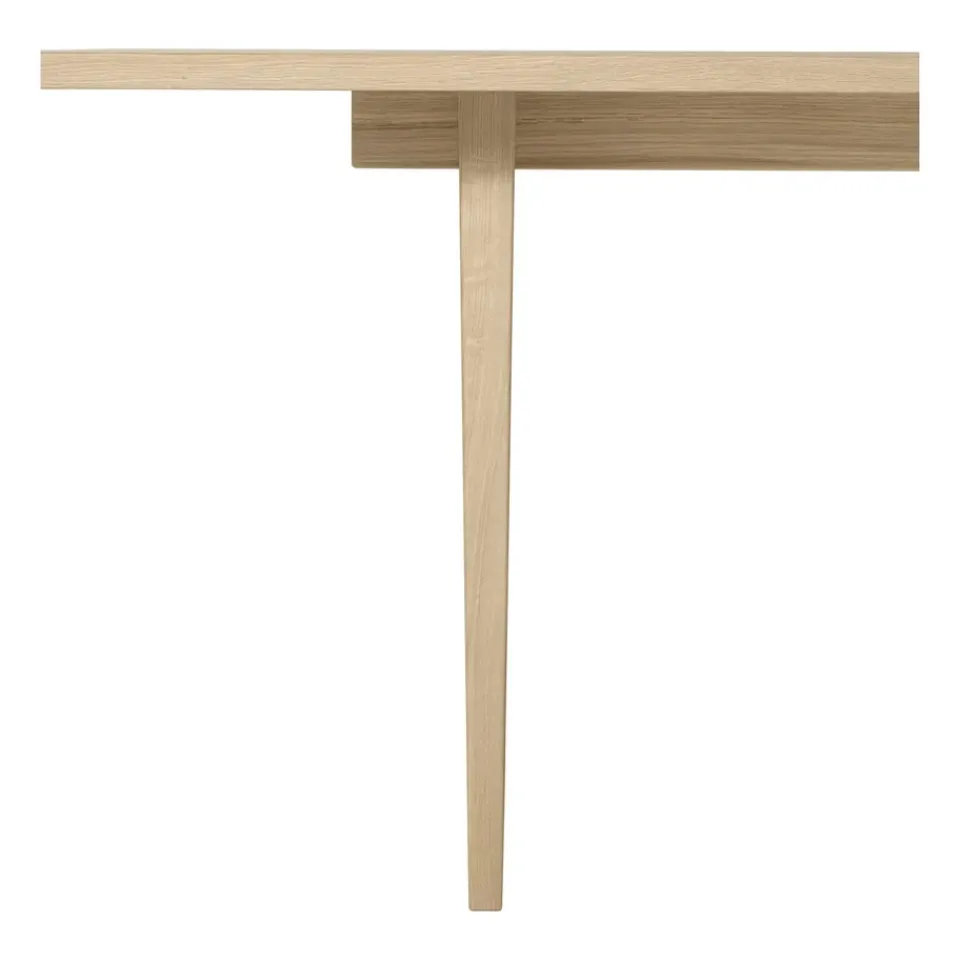 Mesa de comedor Private 100x260 cm, Roble teñido claro*GUBI Sale