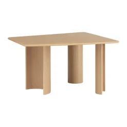 Mesa de comedor Re-norm, Chapa de roble lacada, 130x120 cm*Muuto Hot