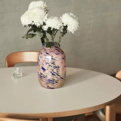 Mesa de comedor Rey Ø128 cm, profundo*HAY