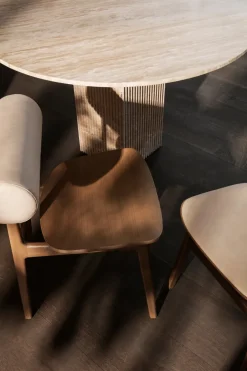 Mesa de comedor Soho, Tufo , Ø120 × 72 cm*NORR11 Sale