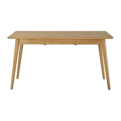 Mesa de comedor VIOR 90x120 cm, Roble lacado*NJRD