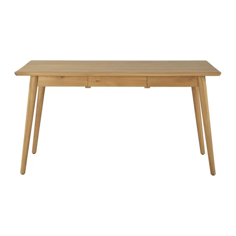Mesa de comedor VIOR 90x120 cm, Roble lacado*NJRD