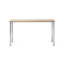 Mesa de conferencia Co Table 140x70cm, Chrome, laminate creme*Audo Copenhagen Hot