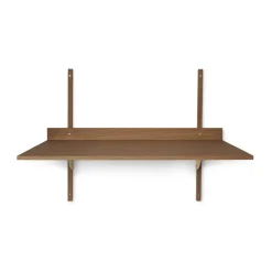 Mesa escritorio Sector, Smoked Oak, brass*Ferm Living Hot